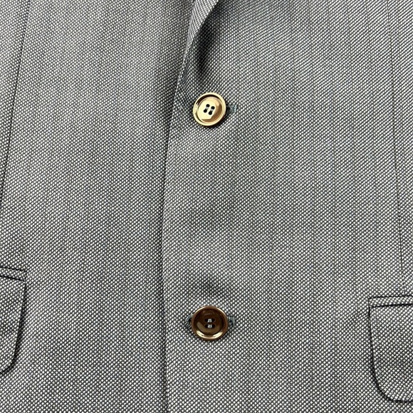 Men's Canali navy blue suit jacket - Picture 4 of 16